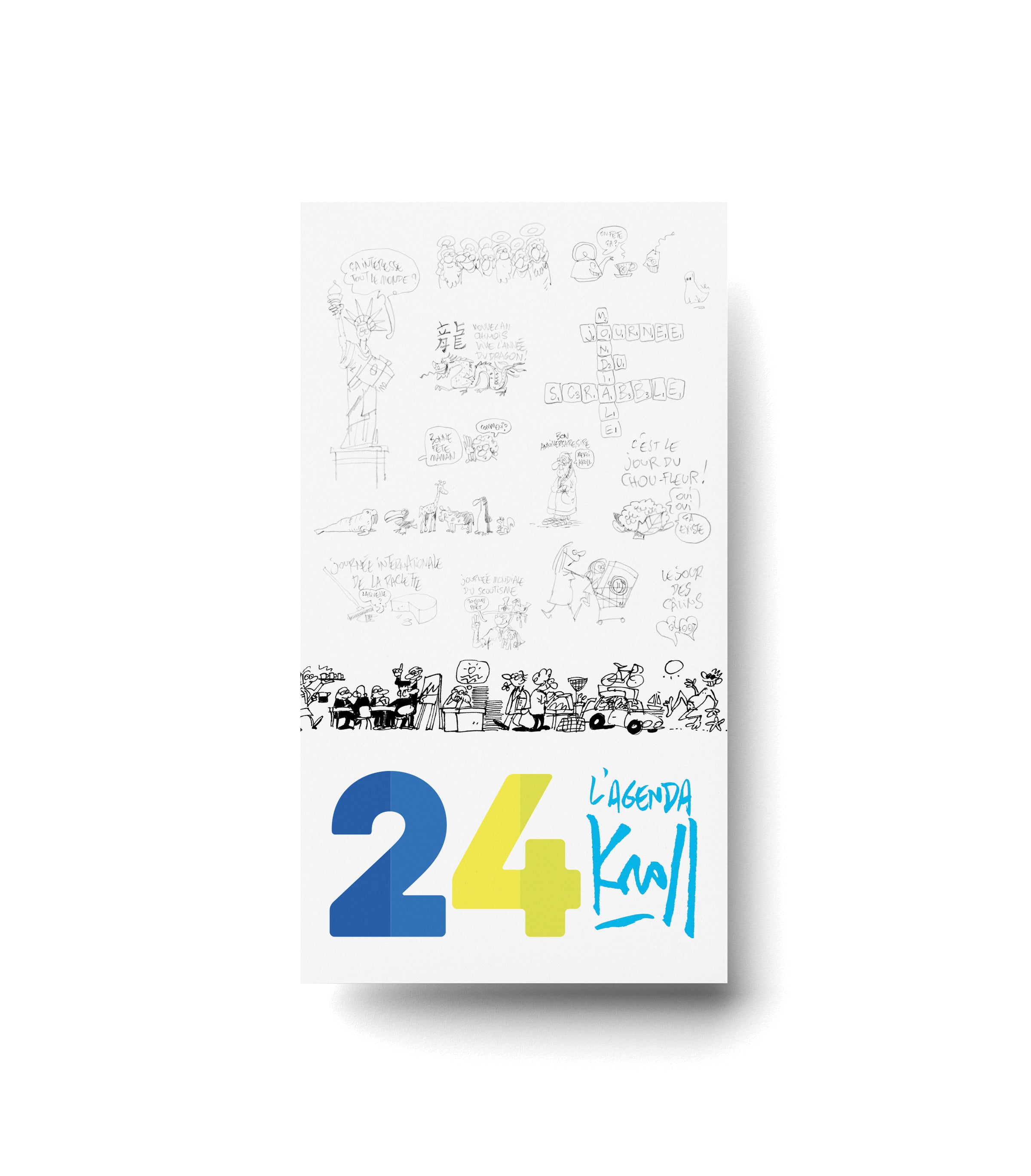 Agenda 2022 (petit format) – Pierre Kroll
